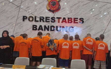 18 Pengedar Narkoba Diciduk Polisi di Bandung, 3 Kecamatan Jadi Sorotan