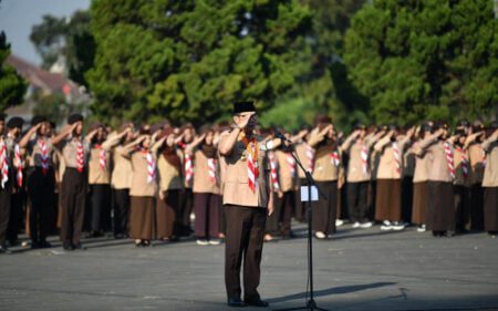 Pesan Ridwan Kamil, Pramuka Harus Bawa Jabar Juara Lahir Batin Pramuka