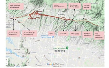 Rawan Bencana Imbas Sesar Lembang, Ini Respon Pemkot Cimahi Sesar Lembang