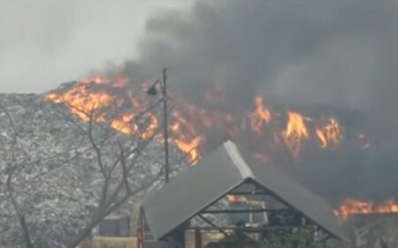 DPRD Desak Gubernur Jabar Turun Tangan Selesaikan Kebakaran TPA Sarimukti TPA Sarimukti