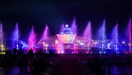 Menjelajah Keindahan Purwakarta: Tempat Wisata Alam dan Buatan yang Lagi Viral Taman Air Sri Baduga