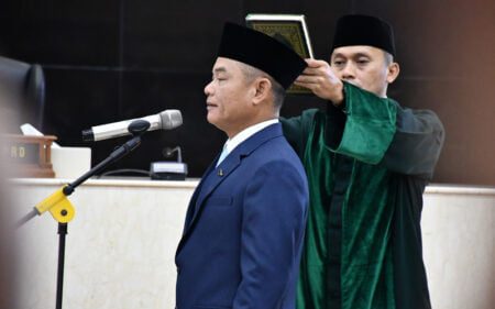 Obral Janji Dede Chandra, Anggota DPRD Jabar Pengganti Asep Wahyuwijaya Dede Chandra