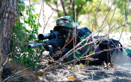 Latgab Bareng Pasukan AS, TNI Belajar Teknik Ambush TNI