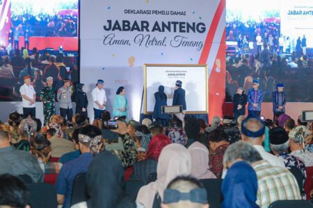 Pemprov Jabar Deklarasikan Jabar Anteng untuk Pemilu 2024 yang Aman dan Netral
