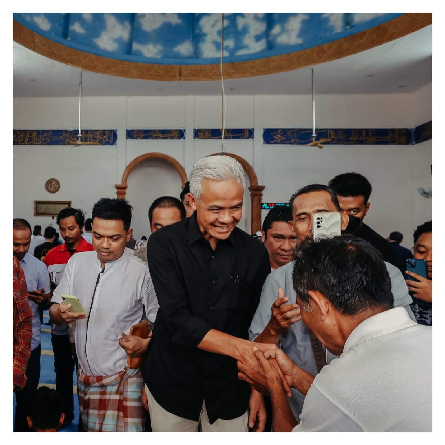 Kampanye Hari ke-46, Ganjar Ziarah ke Makam Gus Dur