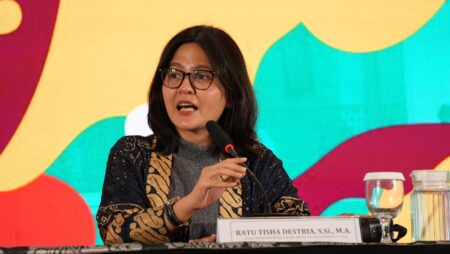 Wakil Ketua Umum PSSI Ratu Tisha Destria.