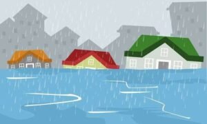 Ilustrasi banjir