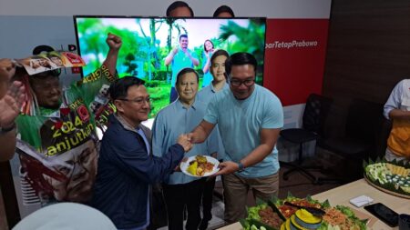 Syukuran Kemenangan Prabowo-Gibran, Ridwan Kamil Titip Aspirasi Suara Jabar