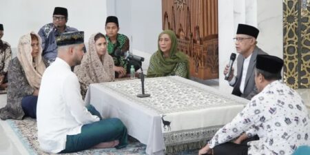 Dipimpin Ketum Muhammadiyah, Calon Menantu Susi Pudjiastuti Ucapkan Dua Kalimat Syahadat