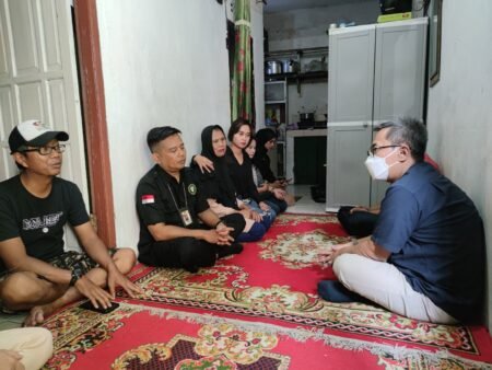 Pastikan Santunan JKK-JKM, BPJS Ketenagakerjaan Bandung Suci Kunjungi Rumah Driver Ojol Korban Tabrak Lari