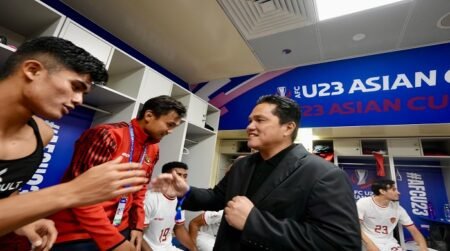 Erick Thohir Nobatkan Timnas U-23 Pencetak Sejarah Baru Sepak Bola Indonesia