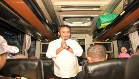 850 Peserta Mudik Gratis Berangkat dari Terminal Leuwipanjang, Sekda Jabar: Semoga Bahagia