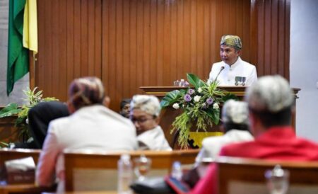 Hadiri HUT ke-383, Pj Gubernur Jabar Komitmen Dorong Infrastruktur Kabupaten Bandung