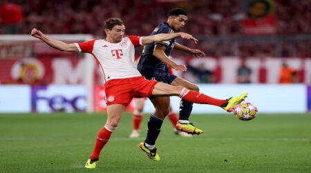 Hasil Liga Champions: Real Madrid Tahan Imbang Bayern Munich Lewat Brace Vinicius