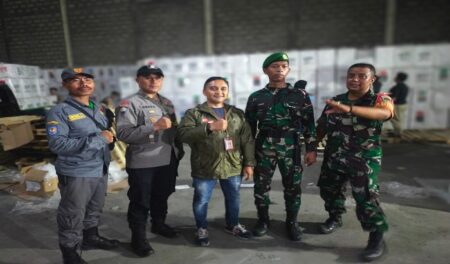 Panwascam Cangkuang Lakukan Pengawasan Melekat Pendistribusian Logistik ke PPS