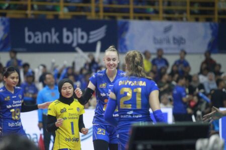 Tampil di Kandang Sendiri, Bandung bjb Tandamata Tumbangkan Gresik Petrokimia