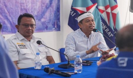 Sambangi Kantor DPD Demokrat Jabar, Dedi Mulyadi: Kata Orang Sunda Ini Anjang-anjangan