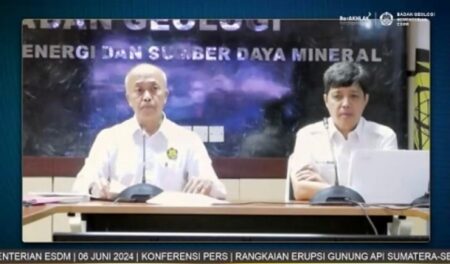 Badan Geologi Sebut Gempa Tektonik Tidak Secara Langsung Pengaruhi Erupsi Gunung Api