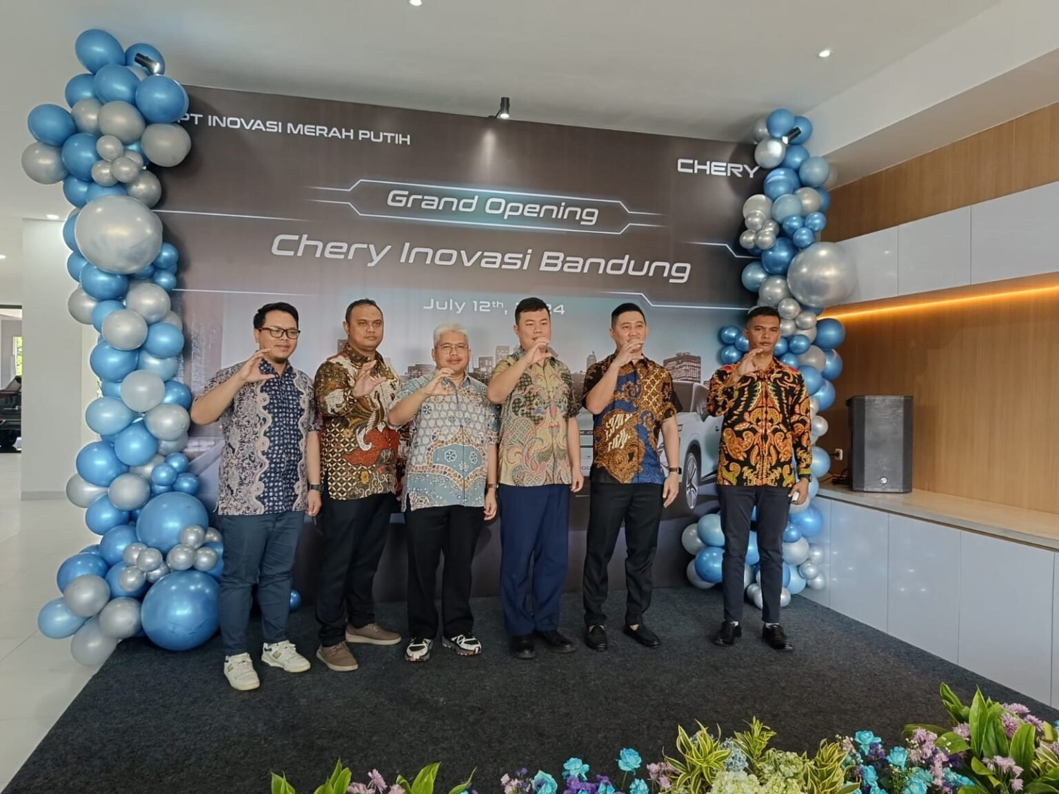 Buka Dealer ke-33 di Jalan Soekarno Hatta, Chery Inovasi Indonesia Optimis Produknya Berkembang Pesat