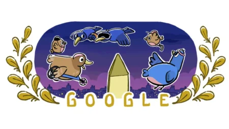Google Doodle Tampilkan Animasi Burung, Rayakan Paralimpiade Paris 2024