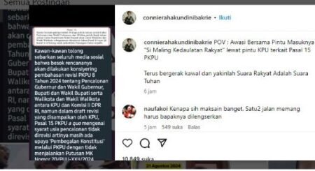 Draf R-PKPU Bocor di Publik, Aturan Pencalonan Pilkada Diduga Gunakan Putusan MA