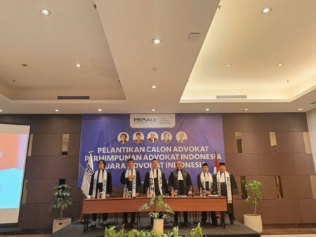 DPC Peradi Sukabumi Gelar Pelantikan dan Pengangkatan Sumpah Advokat ke-8
