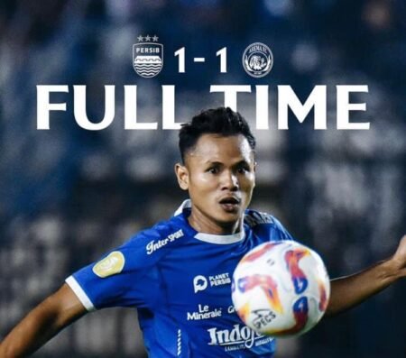 Tahan Imbang Arema FC, Persib Harus Puas dengan Satu Poin di Pekan Ketiga Liga 1