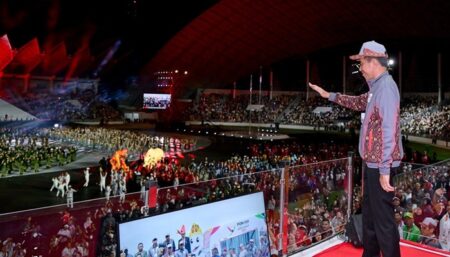 Buka PON XXI 2024, Jokowi: Ajang Lahirkan Pemecah Rekor Dunia