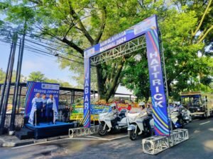 Jabar Hattrick, Atlet PON Diarak Meriah dari Gedung KONI hingga Gedung Sate