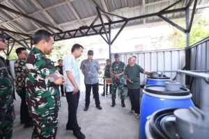 Pj Gubernur Jabar Puji Inovasi Pengolahan Sampah di Markas Seskoad