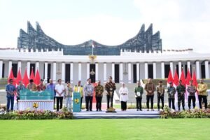 Resmikan Istana Negara di IKN, Jokowi: Nanti Istana Garuda oleh Prabowo