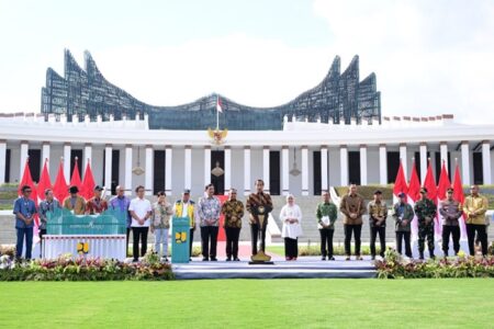 Resmikan Istana Negara di IKN, Jokowi: Nanti Istana Garuda oleh Prabowo