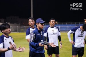 Shin Tae-yong Fokus Pemulihan Fisik pada Latihan Perdana Timnas di Bahrain