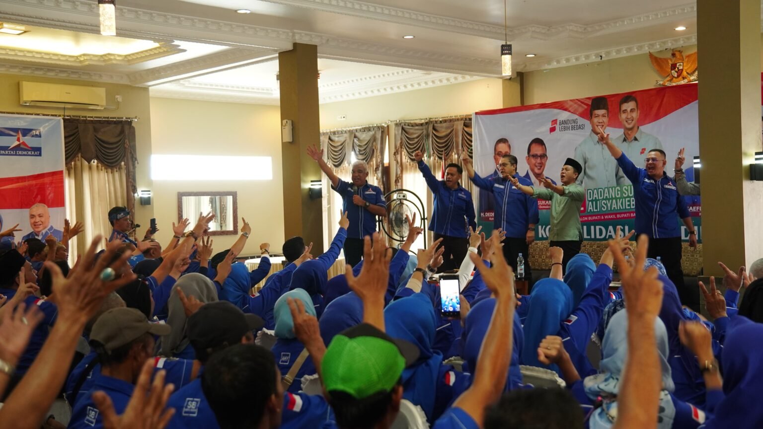 Dede Yusuf Komitmen Menangkan Pasangan Dadang-Ali di Pilkada Bandung