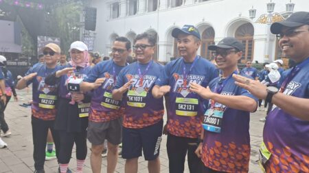 Bey Machmudin Meriahkan Pospay Run 2024, Ajak Masyarakat Gaya Hidup Sehat!