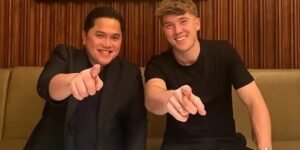 Erick Thohir dan Ole Romeny.