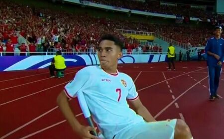 Brace Marselino Bawa Kemenangan Perdana Timnas Indonesia di Kualifikasi Piala Dunia 2026 Marselino Ferdinan