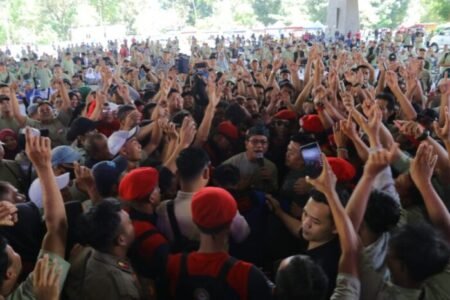 Kebijakannya Pro Buruh, 12 Serikat Buruh di Kabupaten Bandung Dukung Dadang-Ali