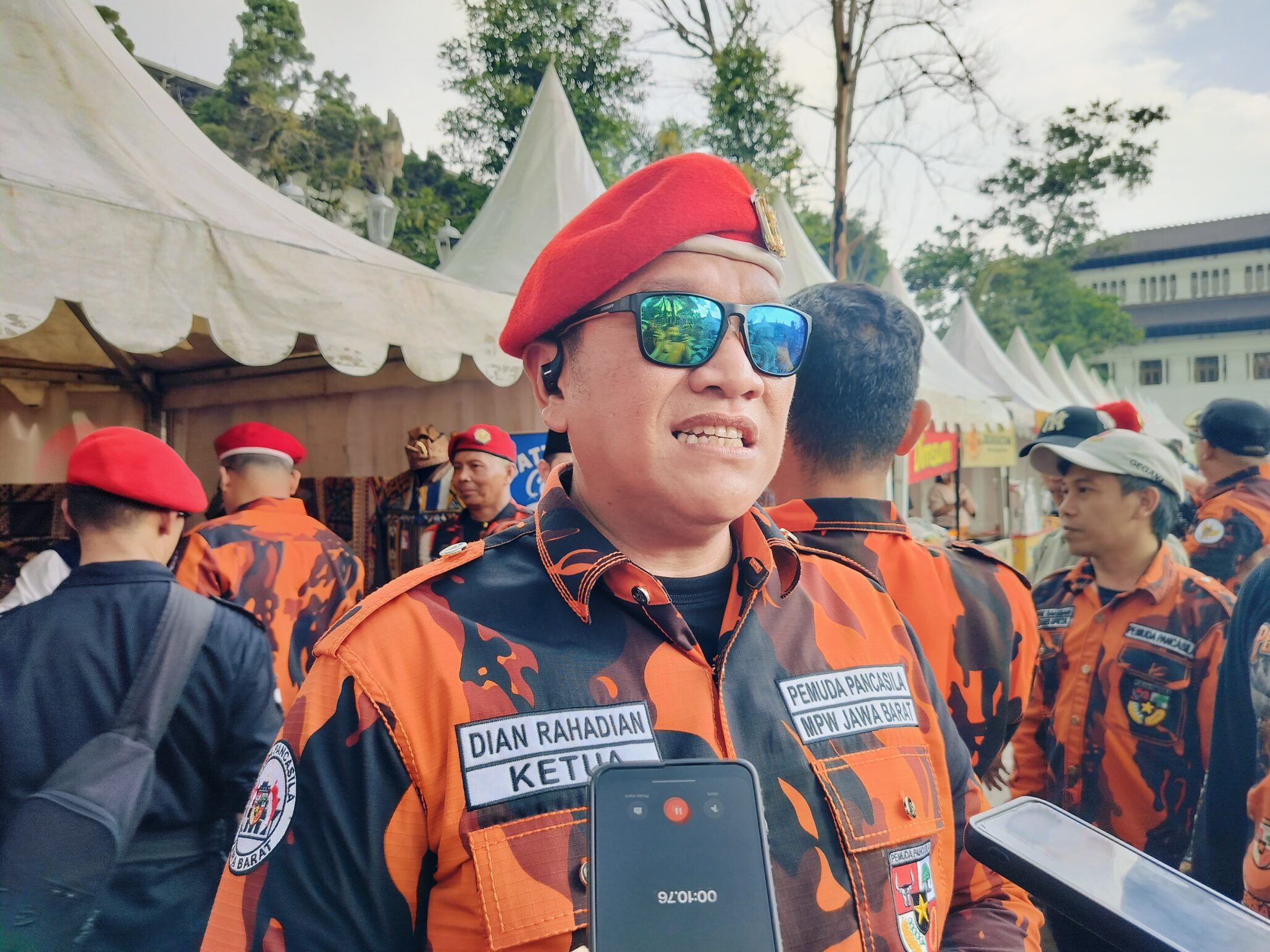 HUT Ke-65 Pemuda Pancasila, Dian Rahadian: Siap Jaga Kondusivitas Pilkada