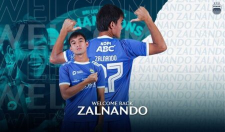 Persib Resmi Pulangkan Zalnando dari PSIS Semarang