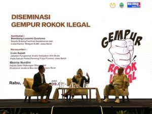 Diskominfo Jabar Bersama Dirjen Bea Cukai Gelar Diseminasi Gempur Rokok Ilegal