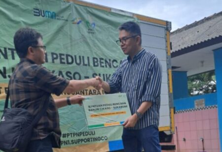 PTPN I Regional 2 Gerak Cepat Pulihkan Fasilitas Pasca Banjir di Sukabumi