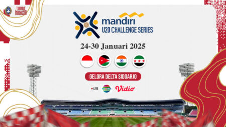 Indonesia Tantang Suriah, Yordania, dan India di Mandiri U-20 Challenge Series 2025