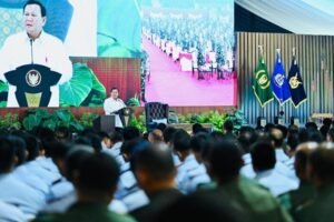Prabowo Tegaskan Kekuatan Pertahanan Penting dalam Menjaga NKRI