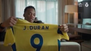Al Nassr Resmi Boyong Jhon Duran dari Aston Villa