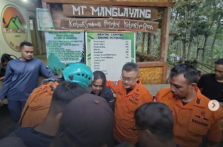 Alhamdulillah! Pendaki yang Hilang di Gunung Manglayang Ditemukan Selamat