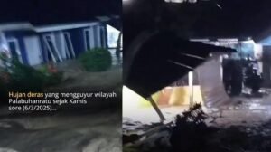 Cuaca Ekstrem Sebabkan Banjir dan Longsor di Sukabumi, 1 Orang Tewas dan 7 Hilang