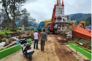 Pembongkaran Wahana Wisata Hybisc Fantasy di Puncak Terus Dikebut, Progres Capai 98% Hibisc Fantasy