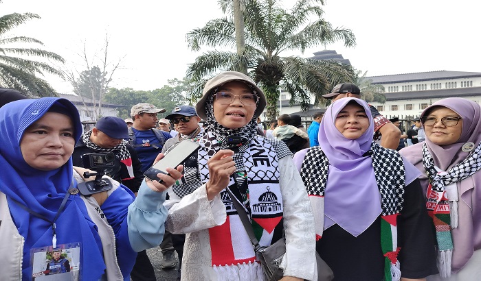 Aksi Solidaritas dan Doa untuk Palestina: Netty Prasetiyani Kutuk Keras Kekejaman Israel