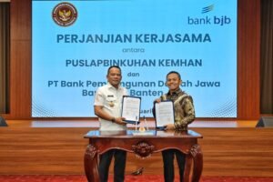 Perkuat Sinergi Strategis, bank bjb Jalin Kerja Sama Layanan Perbankan dengan KEMHAN